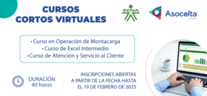 Inscripciones abiertas para cursos cortos virtuales con Asocelta Uno y el SENA