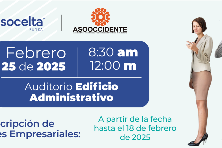 Asocelta Uno y Asooccidente invitan a la 8° Jornada de Empleabilidad