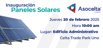 Asocelta Uno apuesta por la sostenibilidad con la inauguración de su proyecto de energía solar