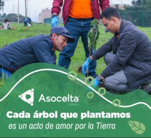 Más de 600 árboles sembrados en la jornada ambiental de Celta Trade Park Uno