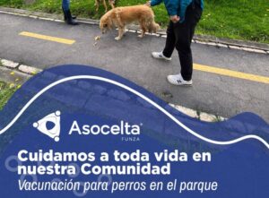Jornada de vacunación canina en Celta Trade Park Uno en alianza con la Alcaldía de Cota